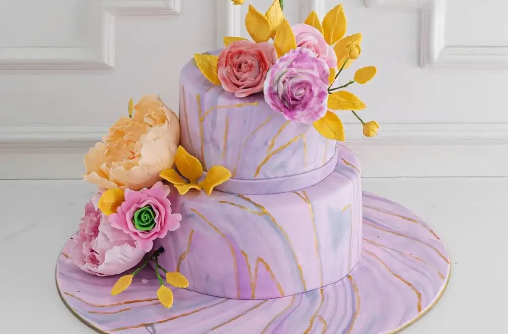 Simple Engagement Cake Designs